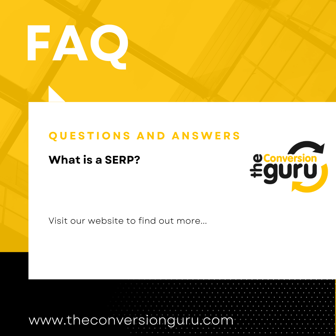 What is a SERP (1)