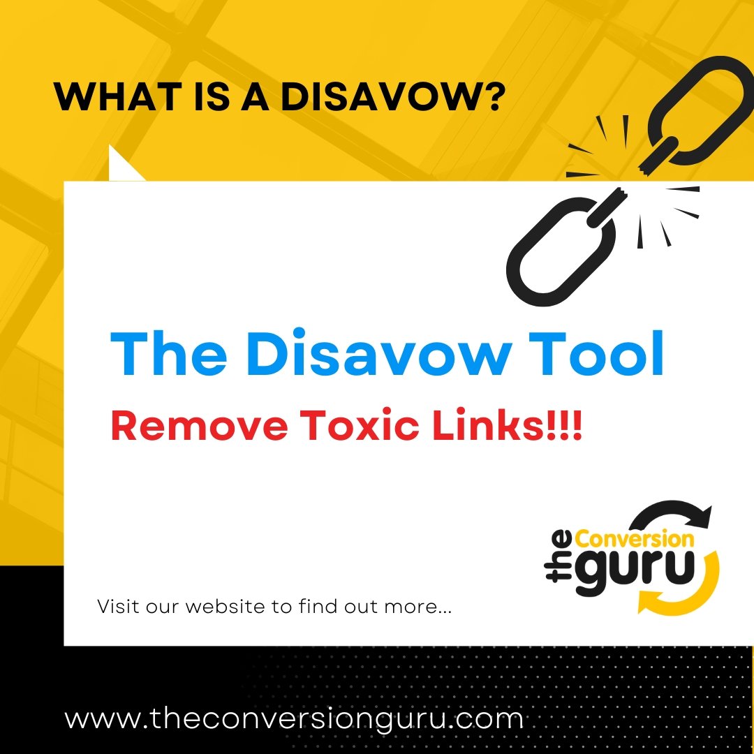 google disavow tool how to