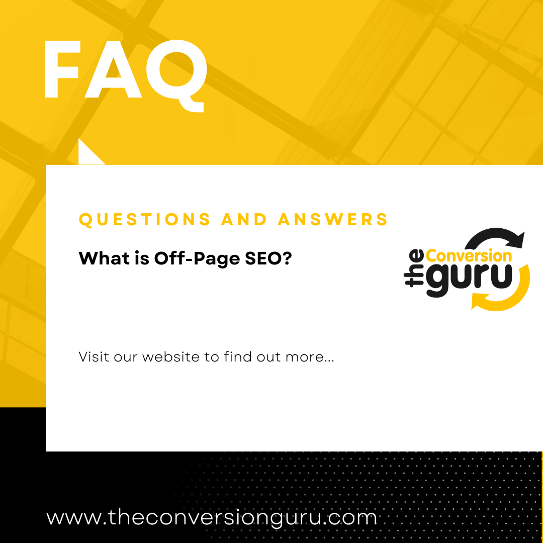 What is Off-Page SEO