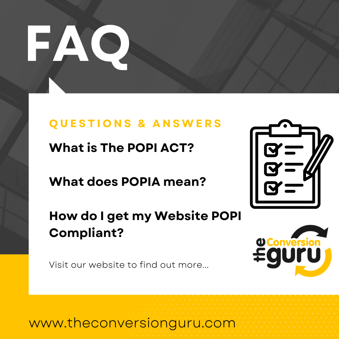 What is popia what is popi what is the popi act